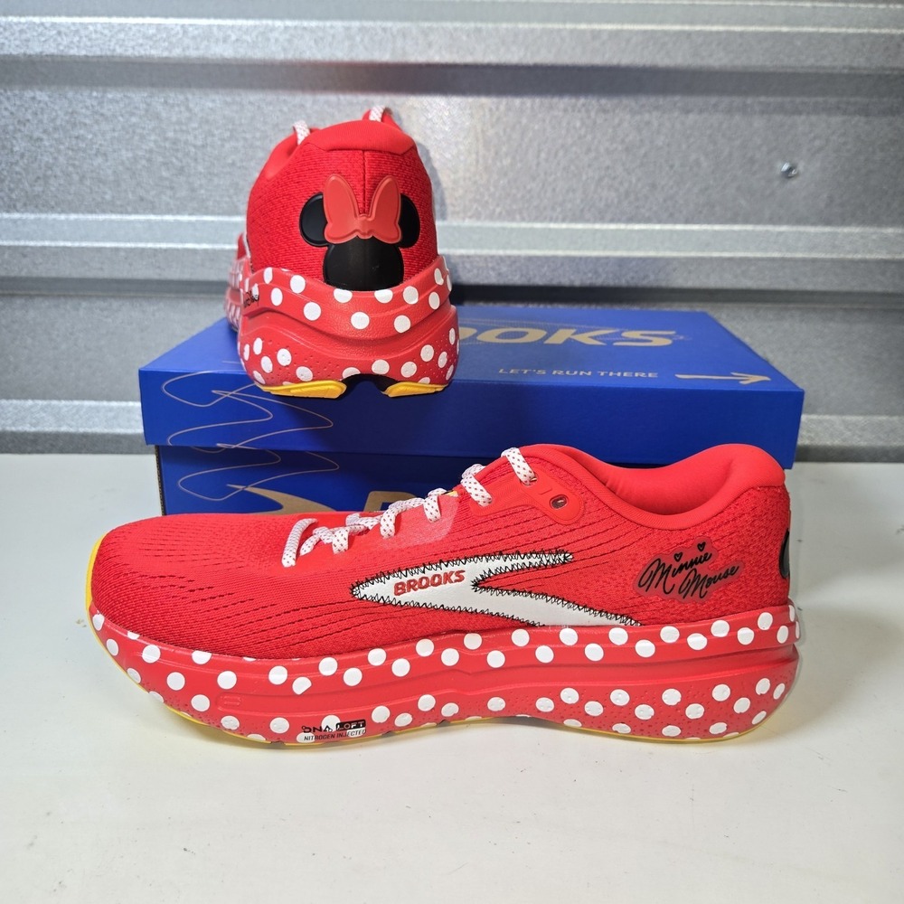 Brooks Ghost Max 2 Minnie Mouse Men's Running Shoes Size 10 (D) runDisney | NEW - Picture 4 of 14